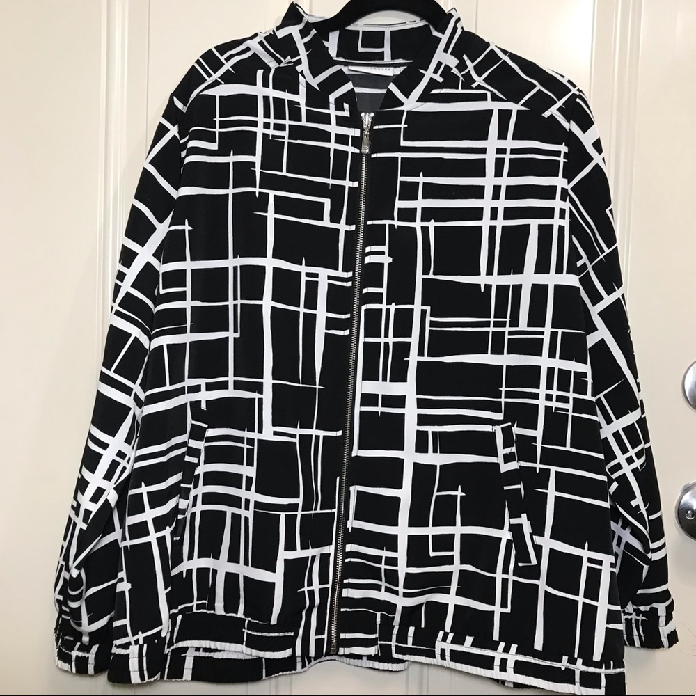 Susan Graver Zip Up Jacket